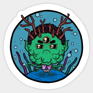 Lil' Sea Monster Sticker